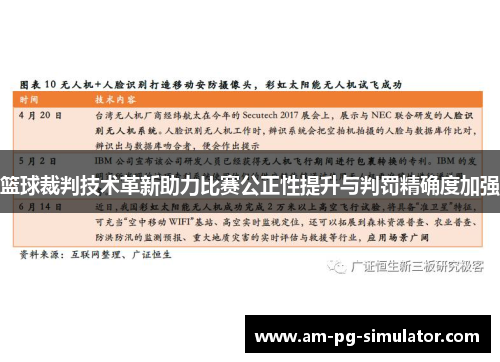 篮球裁判技术革新助力比赛公正性提升与判罚精确度加强 篮球裁判技术革新助力比赛公正性提升与判罚精确度加强
