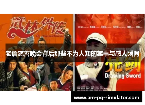 老詹慈善晚会背后那些不为人知的趣事与感人瞬间